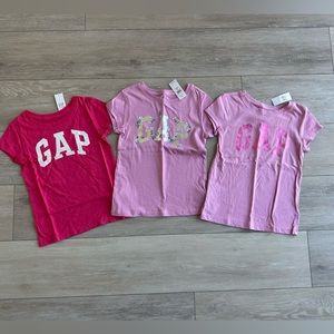 Gap Kids Gap Logo T-Shirt tops girls size small shirts bundle